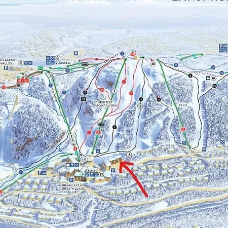 Rukahillchalet5 In - Out - Skipass & Summer Activities X2 Апартаменты *