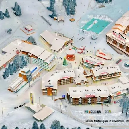 Rukahillchalet5 In - Out - Skipass & Summer Activities X2 Апартаменты *