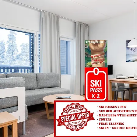 Rukahillchalet5 In - Out - Skipass & Summer Activities X2 Апартаменты *