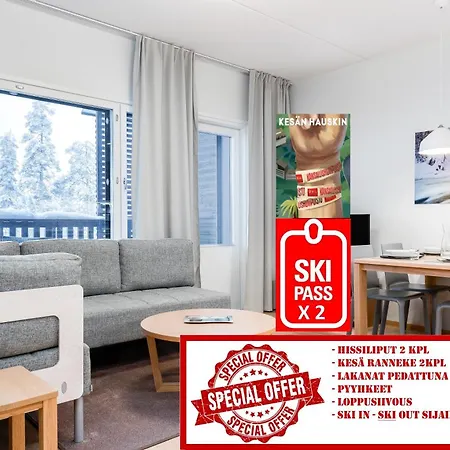 Rukahillchalet5 In - Out - Skipass & Summer Activities X2 * Рука